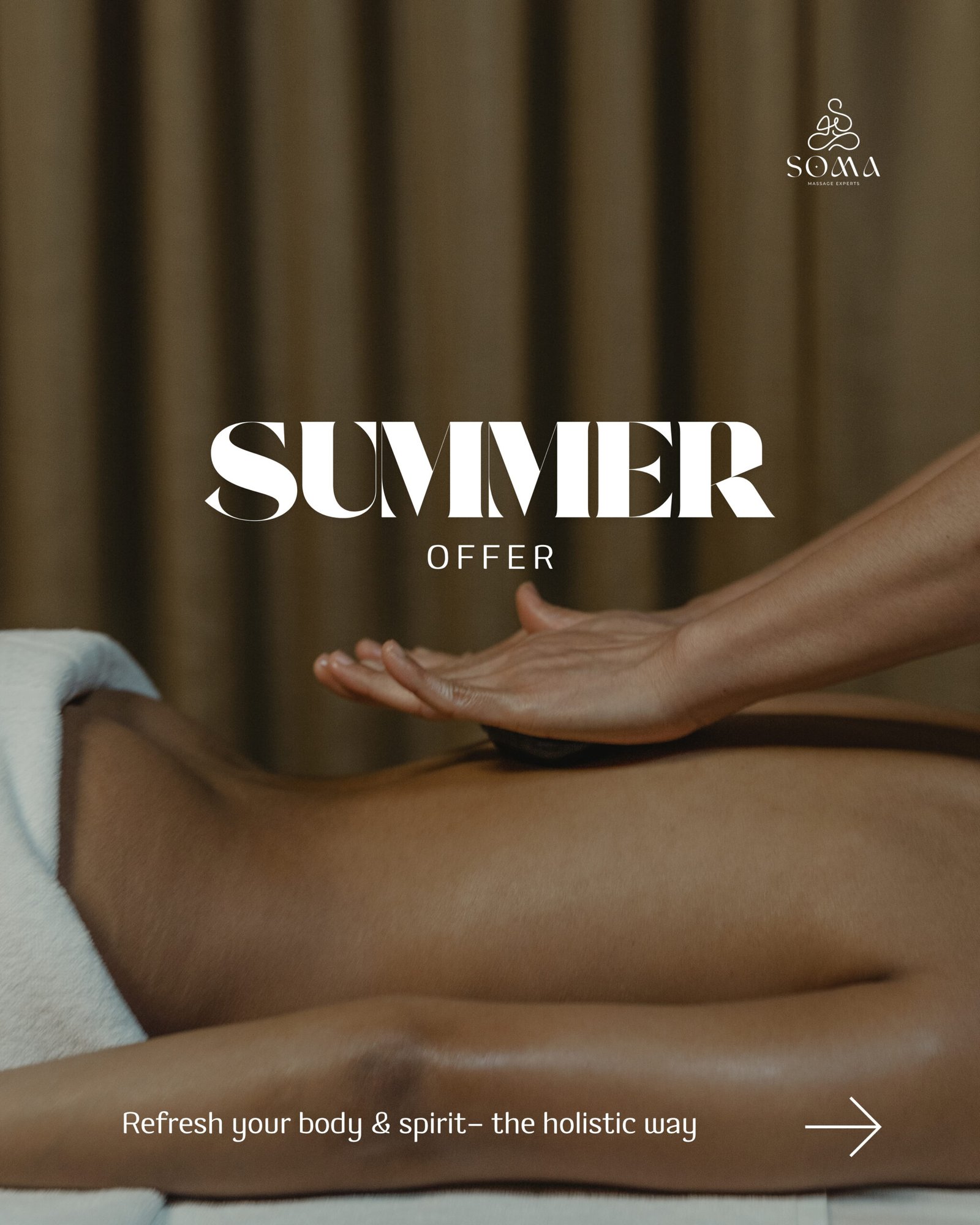 Soma Massage- Εξώφυλλο carousel ανάρτησης για παροχές και πρόσφορες